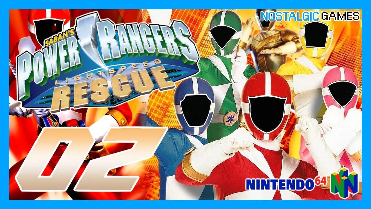 Power Rangers Lightspeed Rescue #02 | Episode 2: Dangerous Tides | N64 ...