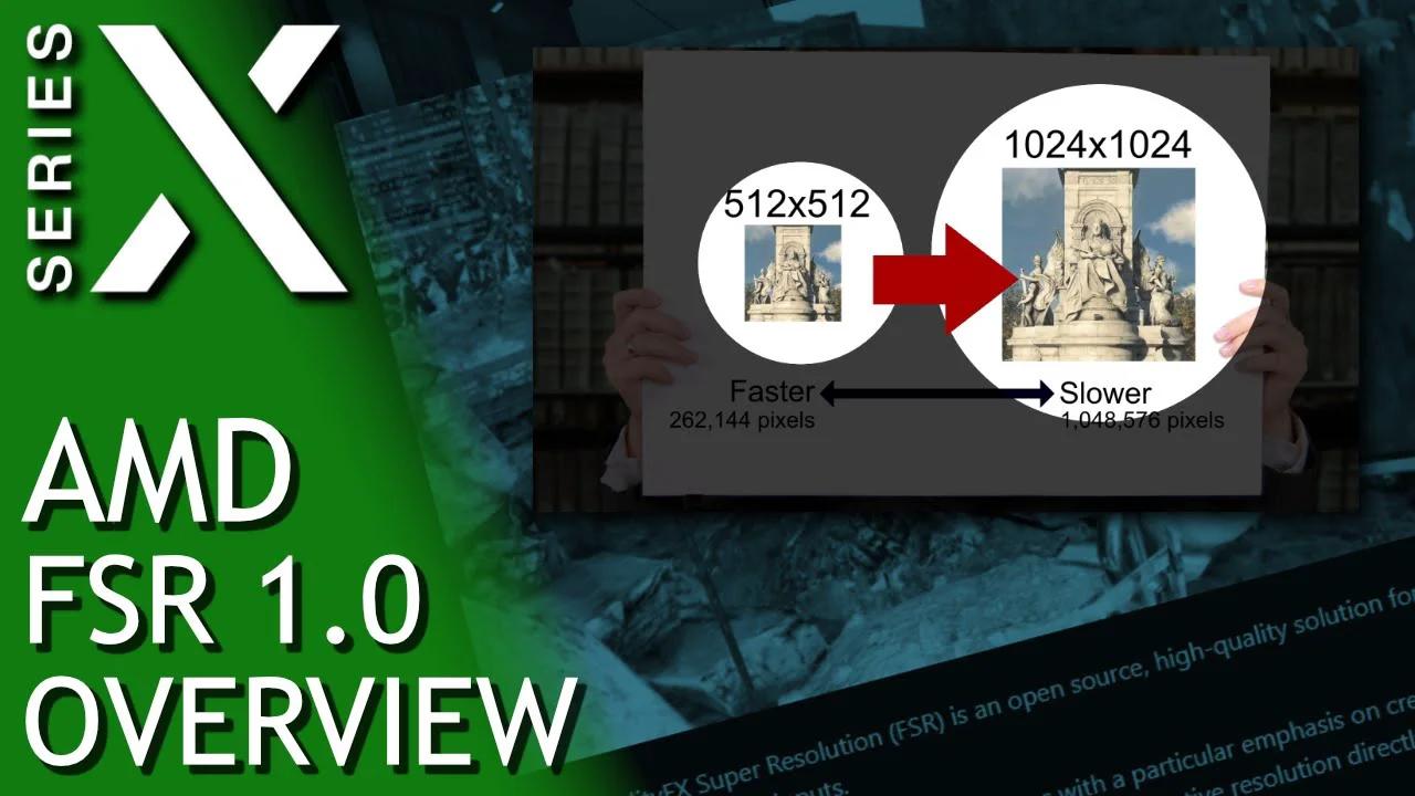 AMD FidelityFX Super Resolution (FSR) 1.0 - Series S|X/PS5 Bound?