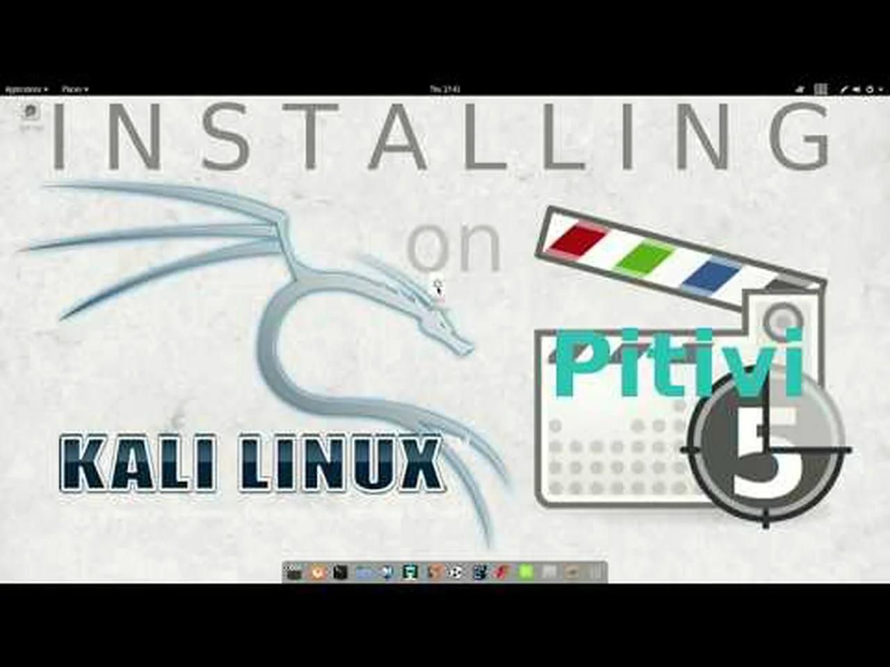 How to install PiTiVi editor with Terminal on Kali Linux byNP