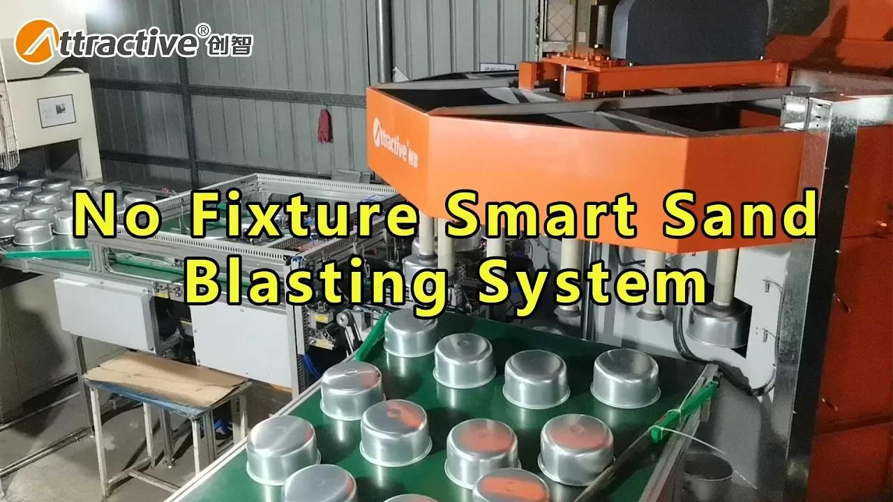 No Fixture Smart Sand Blasting System