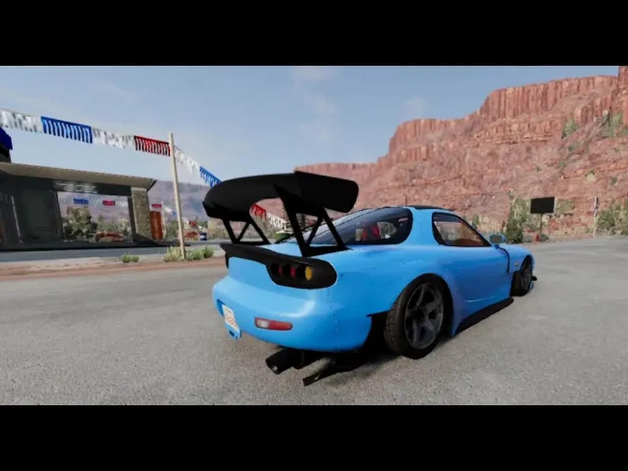BeamNG.Drive Mazda RX7 Rotor