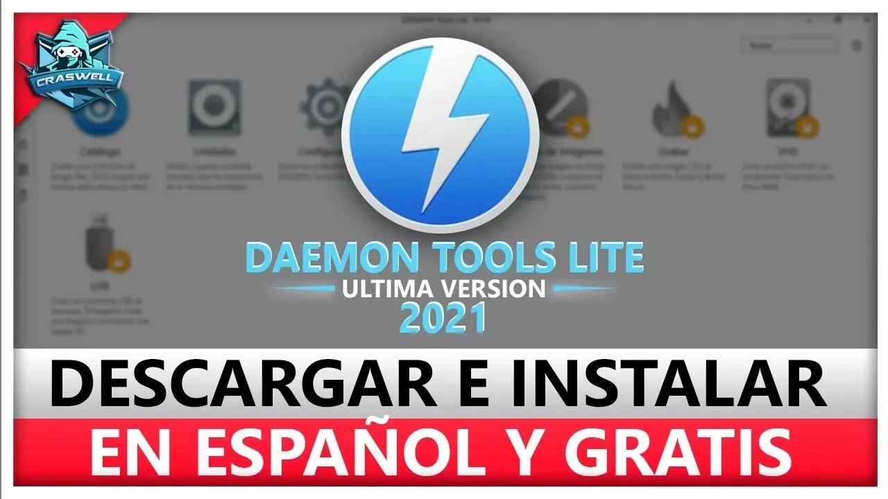 Como Descargar e Instalar DAEMON Tools Lite Ultima versión para Pc