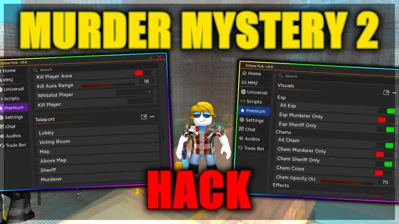 ROBLOX Murder Mystery 2 SCRIPT GUI HACK 🔥| WORKING