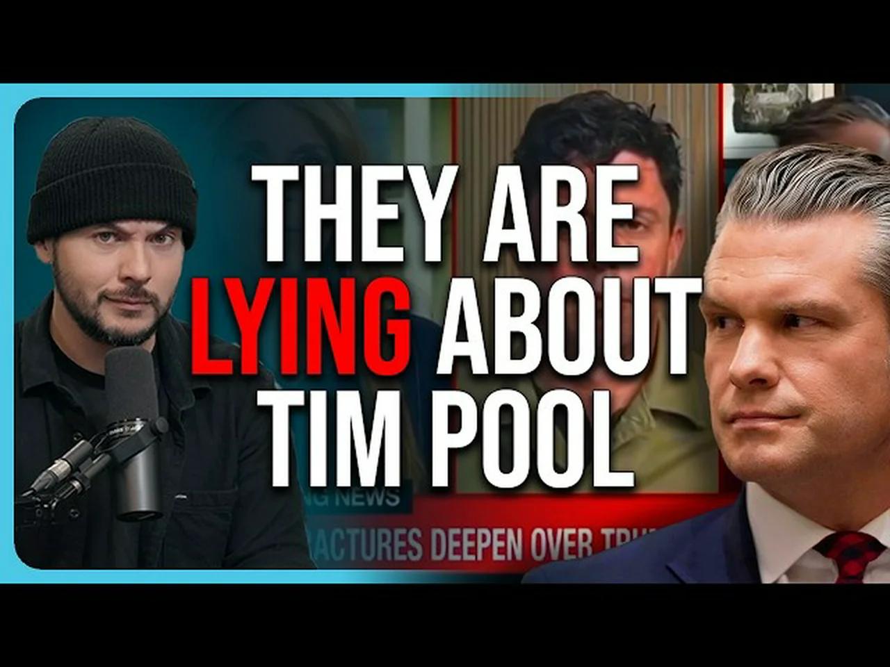 THEY ARE LYING ABOUT TIM POOL