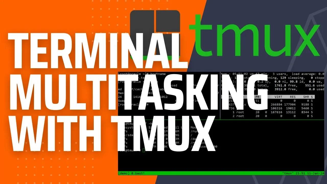 Boost your Terminal Multitasking Skills with tmux on Linux