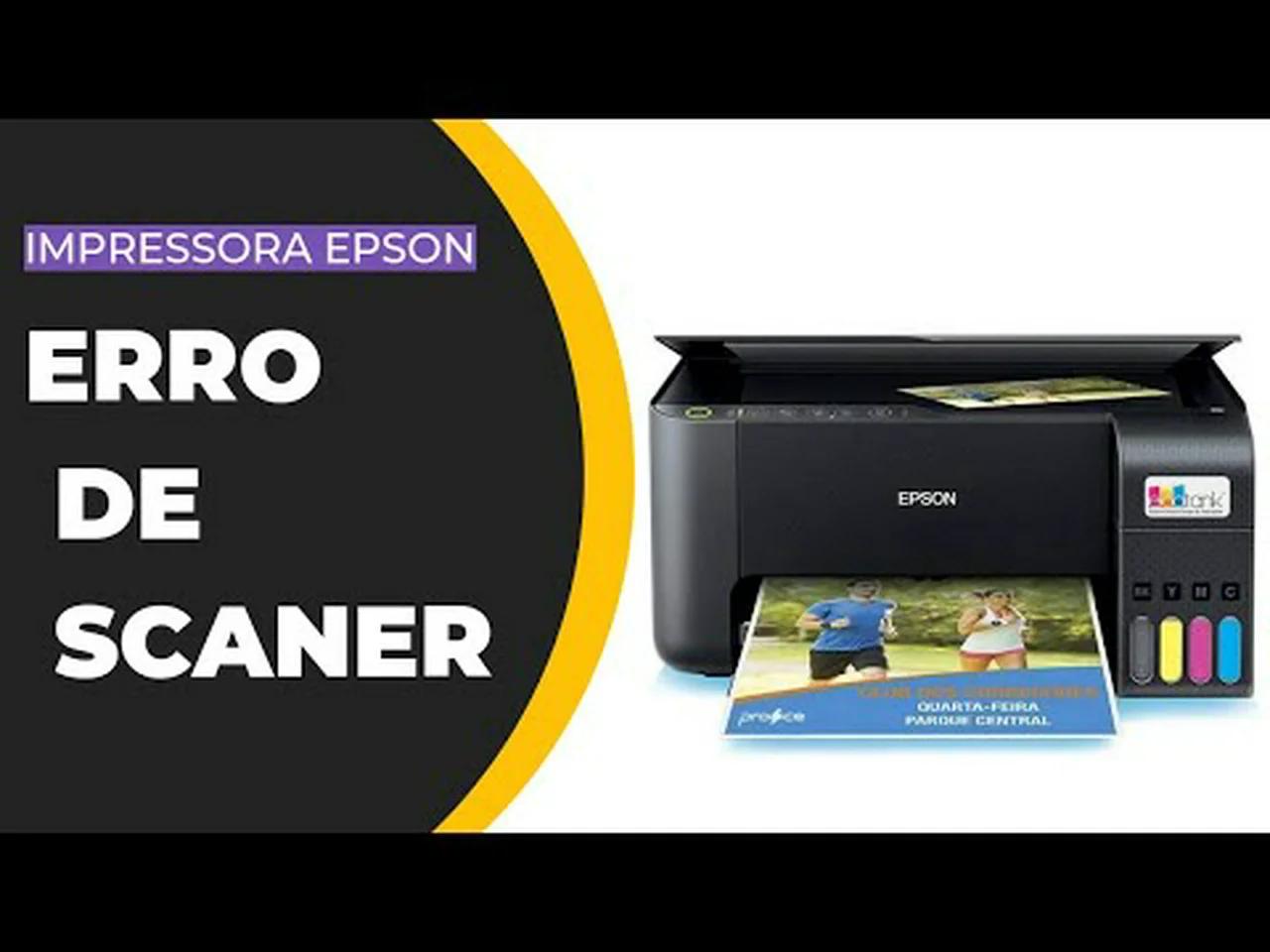 [EPSON SCANER] como resolver o erro de scaner da impressora epson