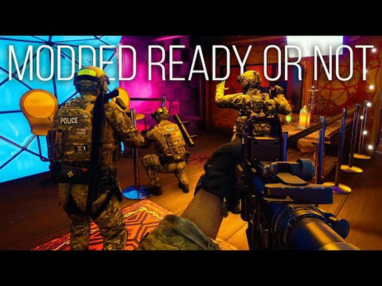 Modding in Ready or Not is EXPLODING (Custom Skins, Maps, Weapons and ...