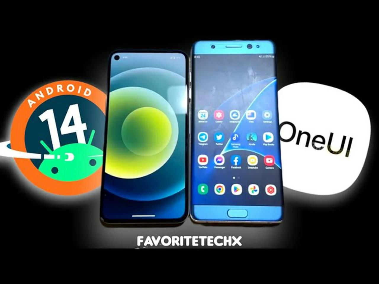 OneUI 1 vs Android 14