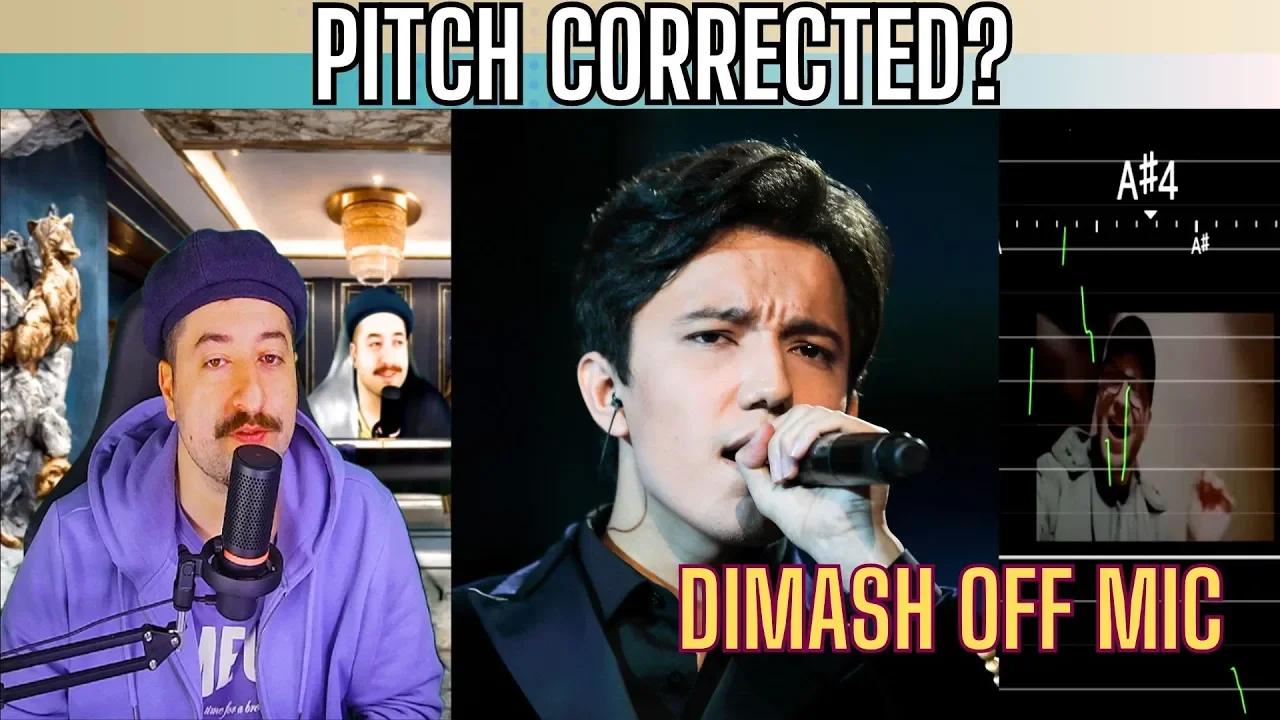 Dimash Kudaibergen OFF Mic PITCH CORRECTION Examination