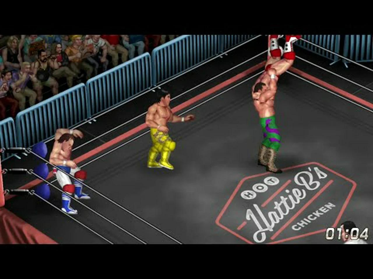 Ricky Steamboat vs. Jake Roberts vs. Tully Blanchard vs. Dynamite Kid