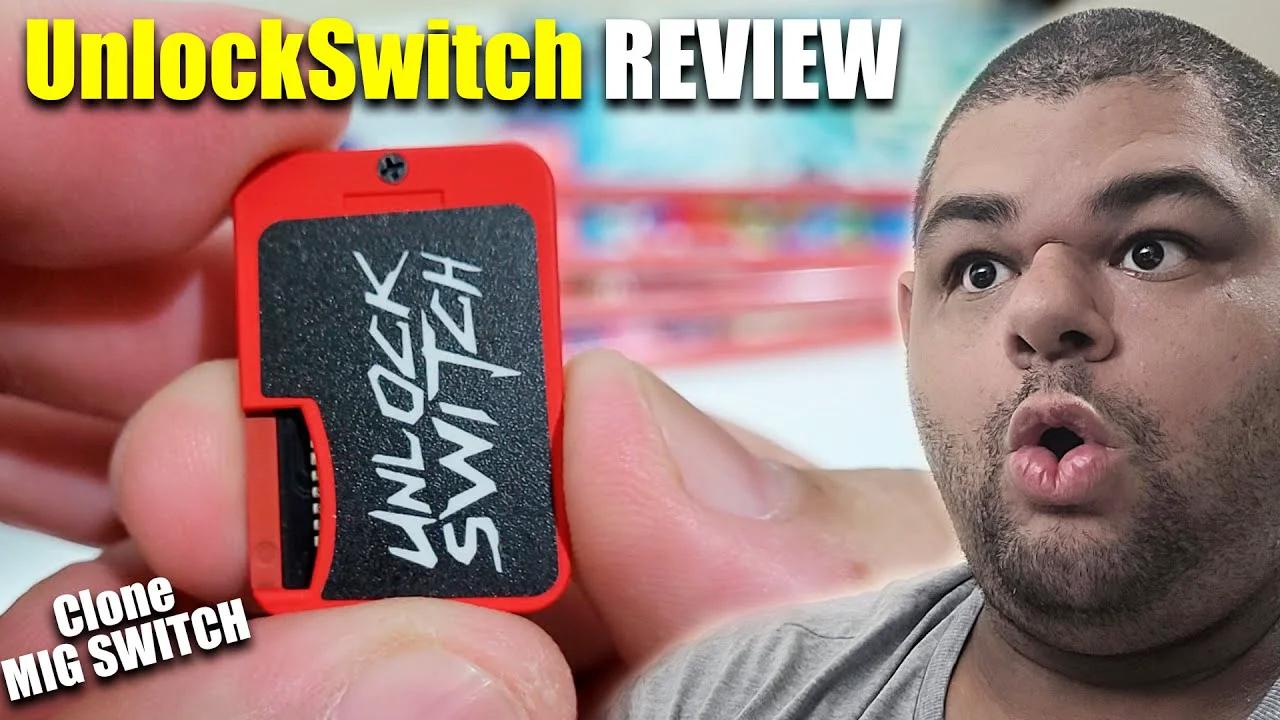 UnlockSwitch chegou! Novo FLASH CART para Nintendo Switch! ASSISTA ...