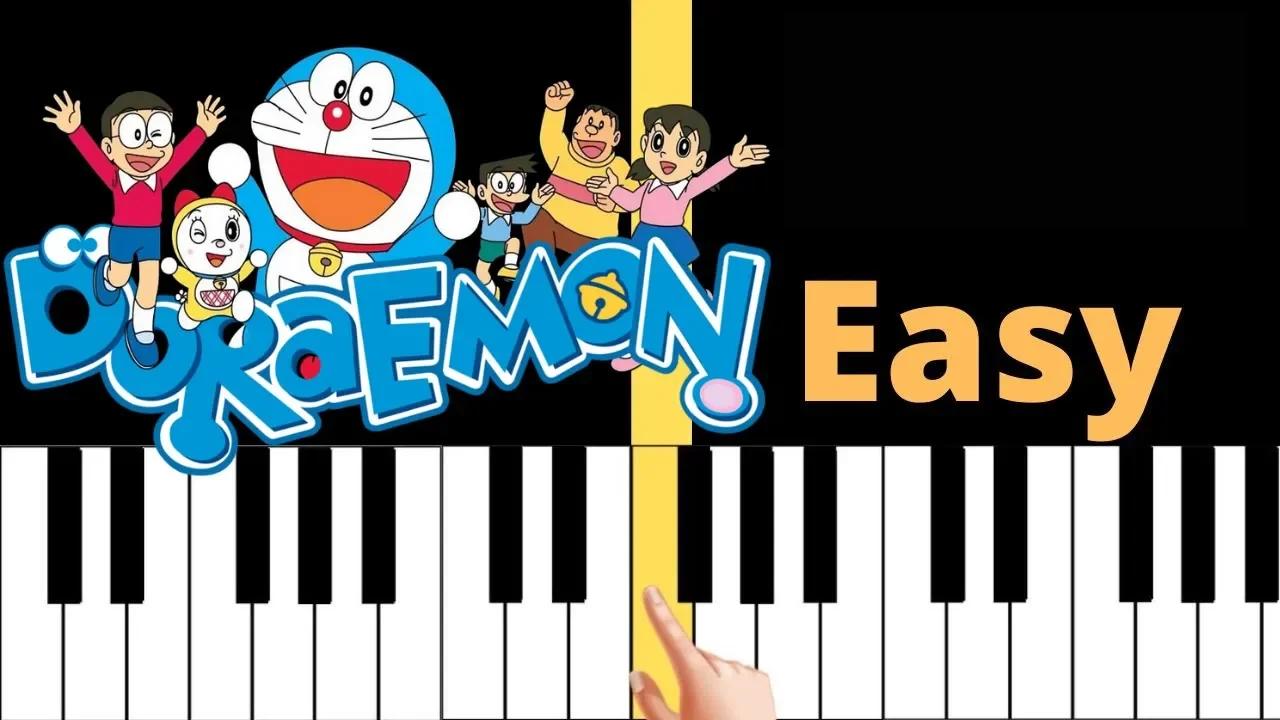 Doraemon Theme Song Doraemon No Uta Easy Piano Tutorial