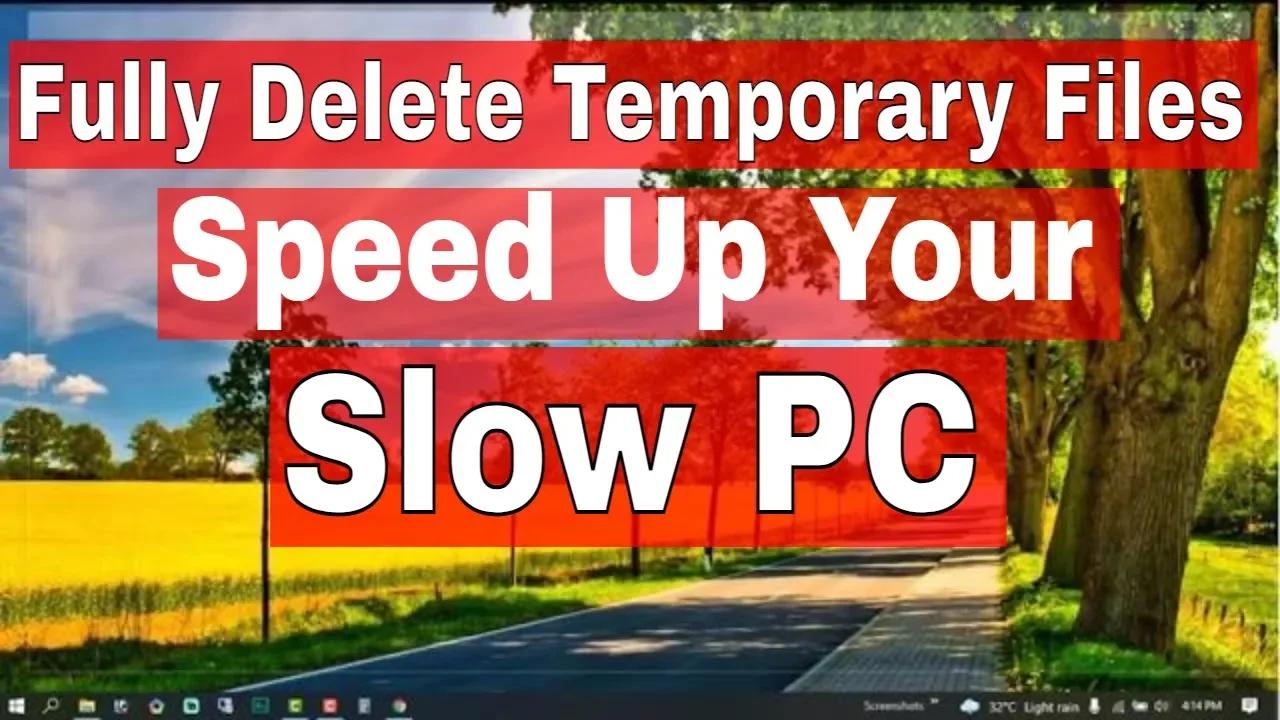 Delete Temp Files in Windows 10 Using Run | How to Cleanup Your ...