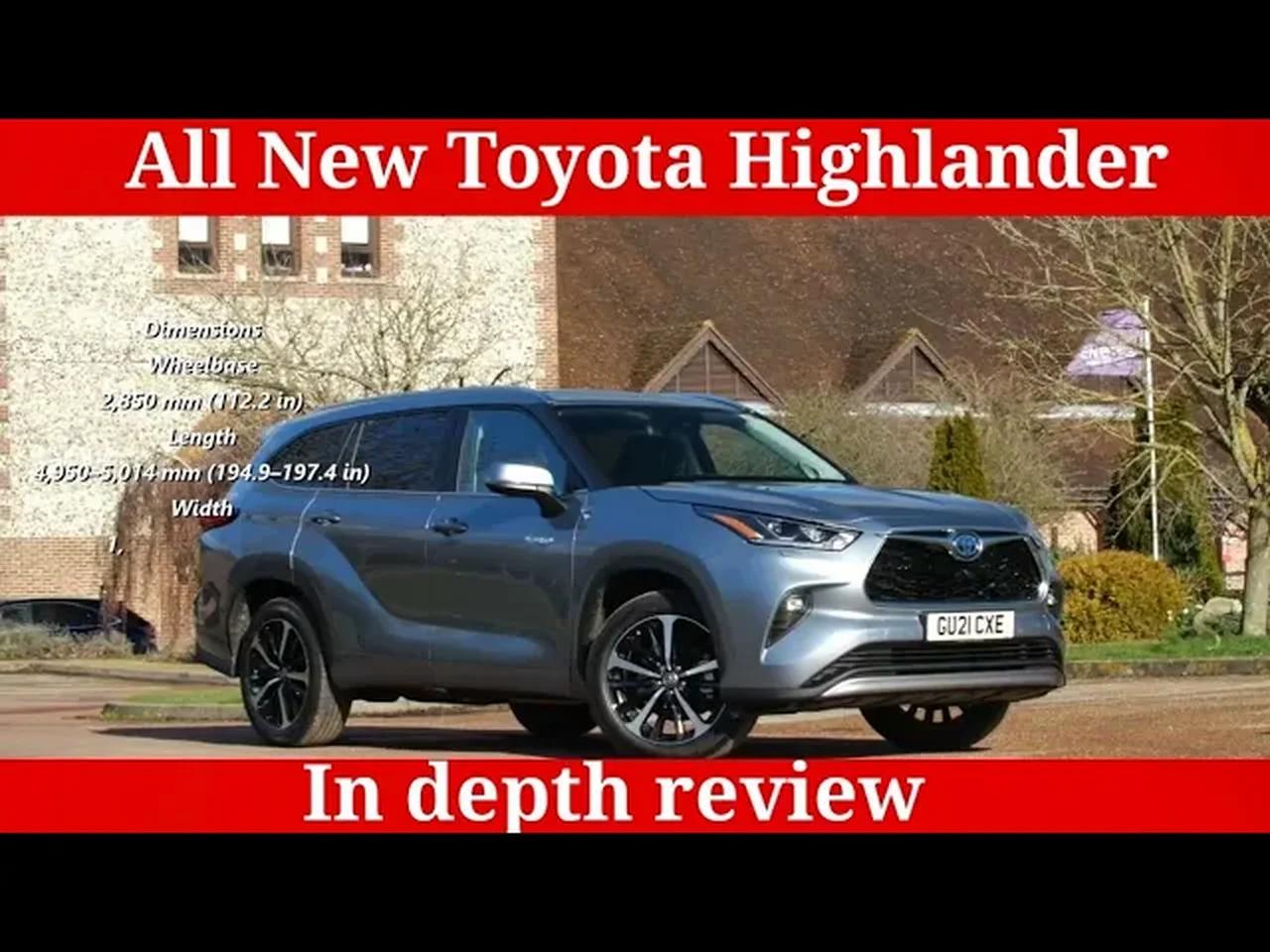 IS HIGHLANDER A GOOD CAR TO BUY intelligence overview