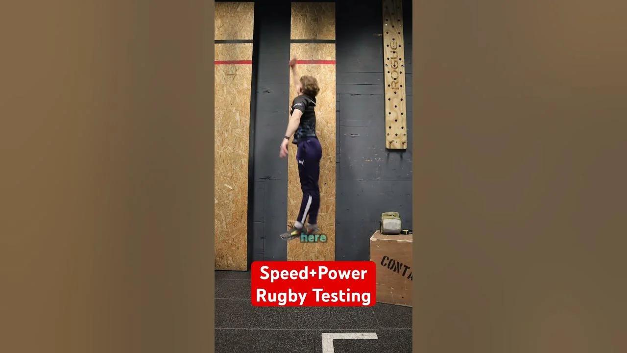 Speed and Power Testing For Rugby Players