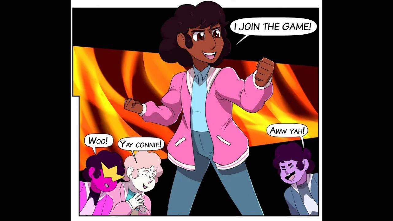 Connie Joins A Game of Steven Tag! Steven Universe Future Comic Dub (SU ...