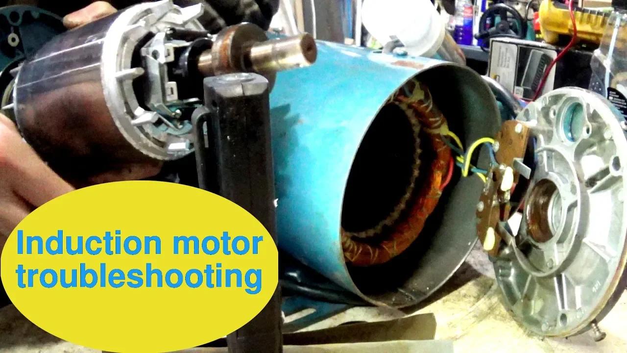Induction motor troubleshooting Fixing a slow starting motor