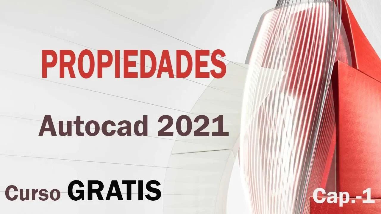 🍌 Aplicar, cambiar y COPIAR PROPIEDADES de objeto en AUTOCAD 2021. 🎓