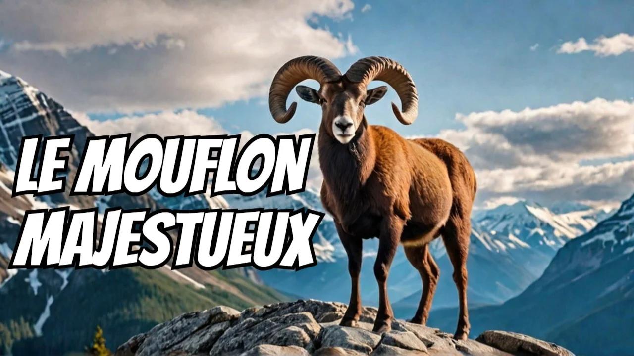 Le mouflon du canada symbole majestueux des montagnes — free download