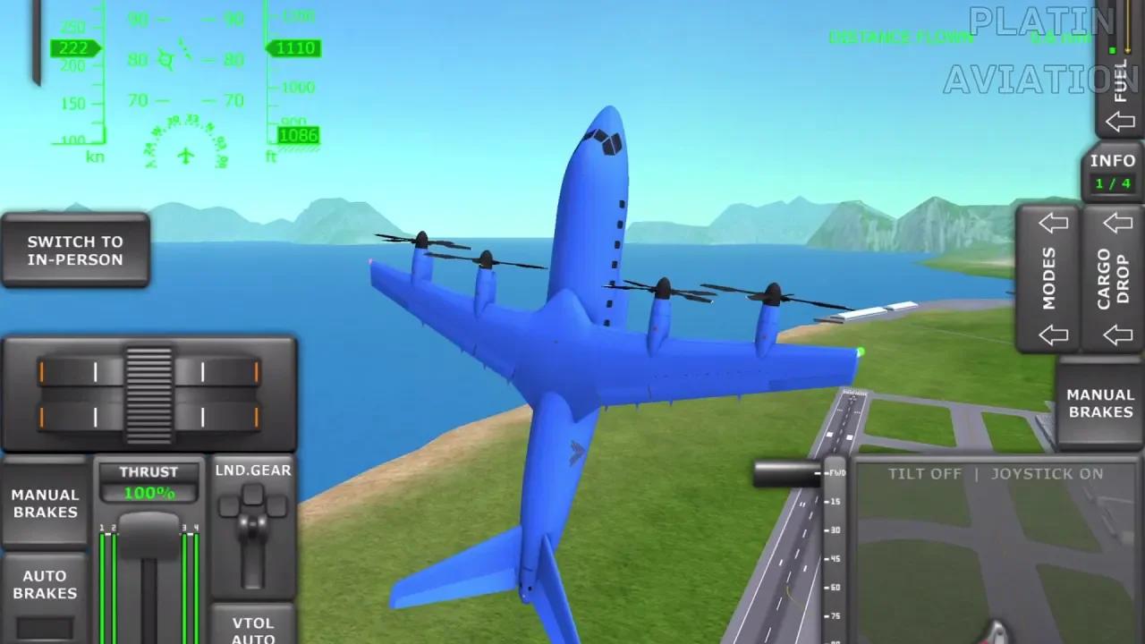 LOOPING AND ROLLING ALL TFS PLANES | STUNTS | Turboprop Flight Simulator
