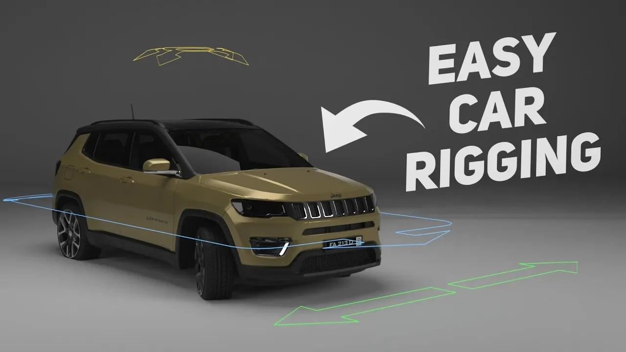 auto car rig blender addon