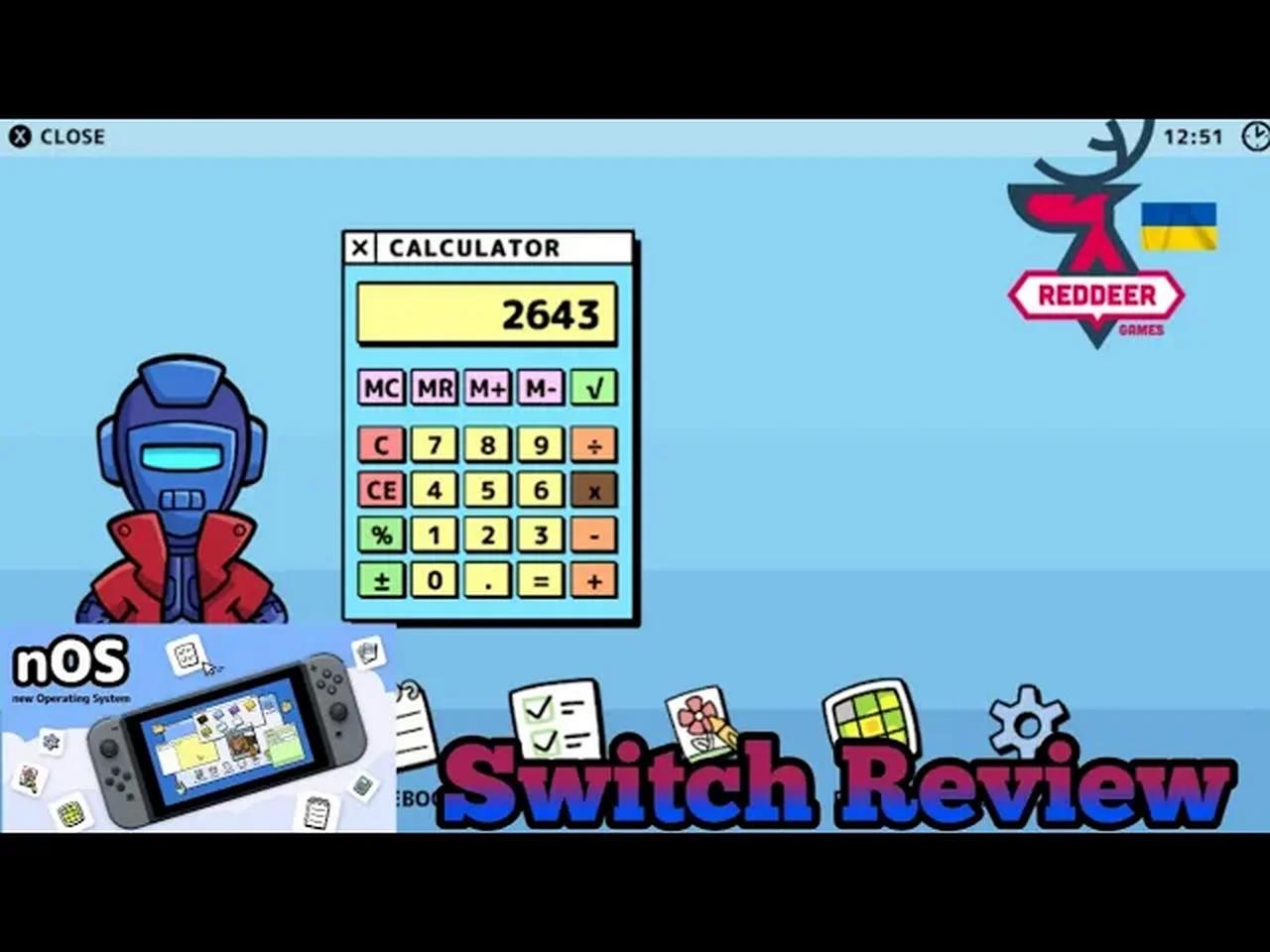 nOS new Operating System Nintendo Switch Review