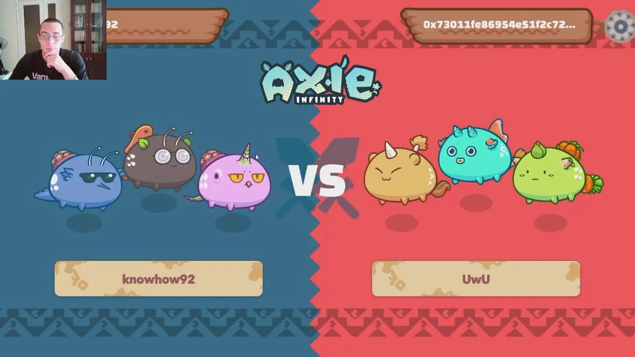 Axie Infinity - Getting The Hang Of My New Team Combo (Arena Gameplay)