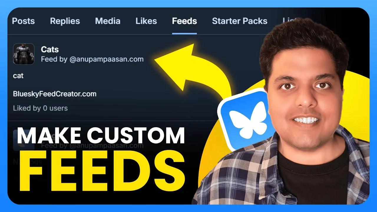How To Make Your Own Custom Feed on BlueSky Social (2025) | Full Guide