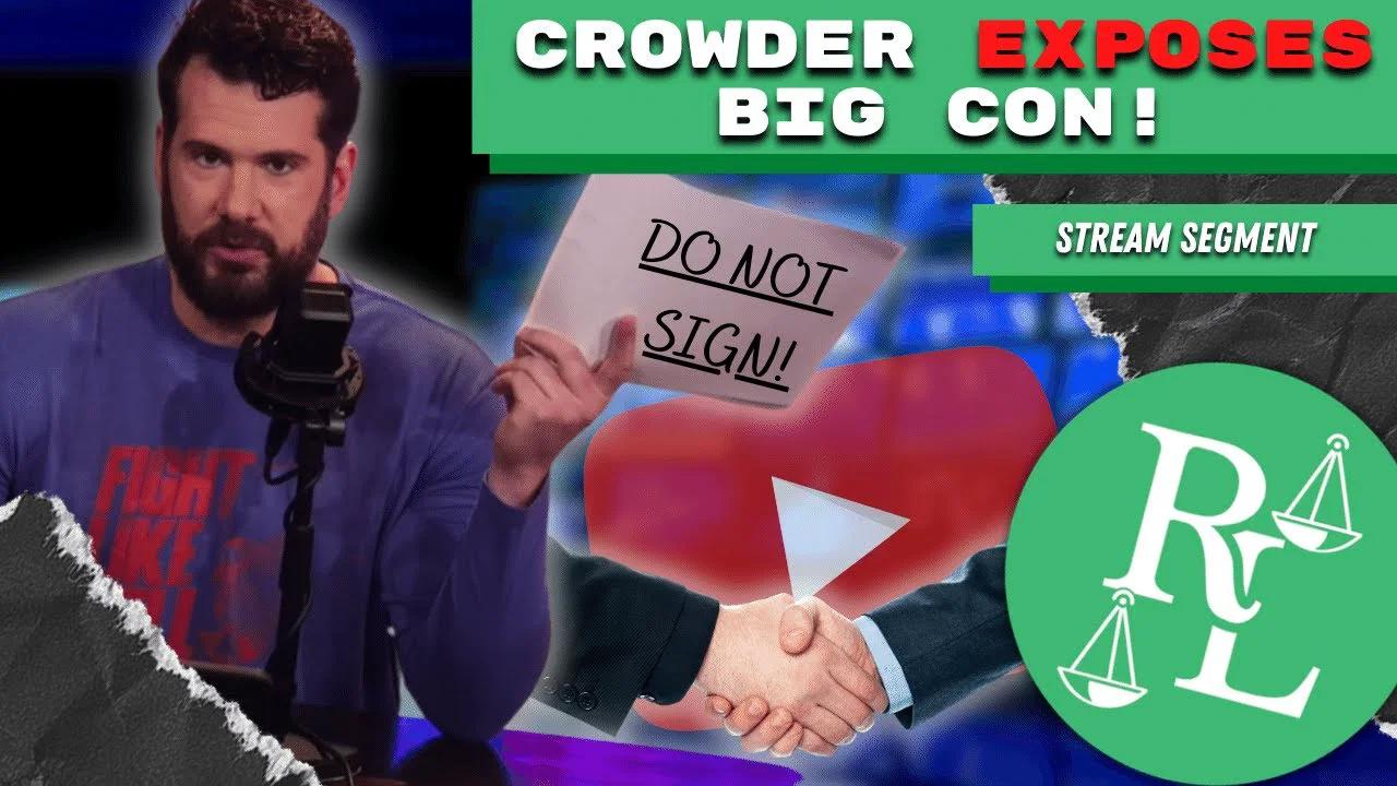 [Od] Steven Crowder Sounds Alarm In Regards To Big Conservative Media Contracts – A Review and Breakdown