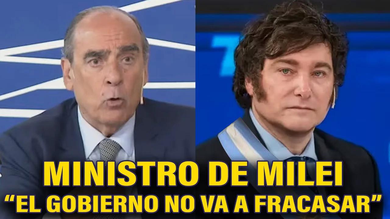 MINISTRO DE MILEI ENTREVISTA COMPLETA CON LN+