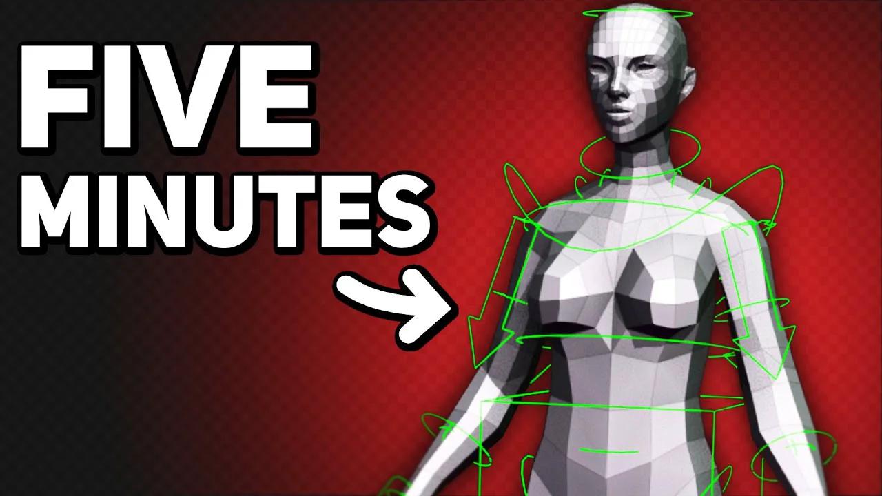 This FASTEST Method For RIGGING Characters!