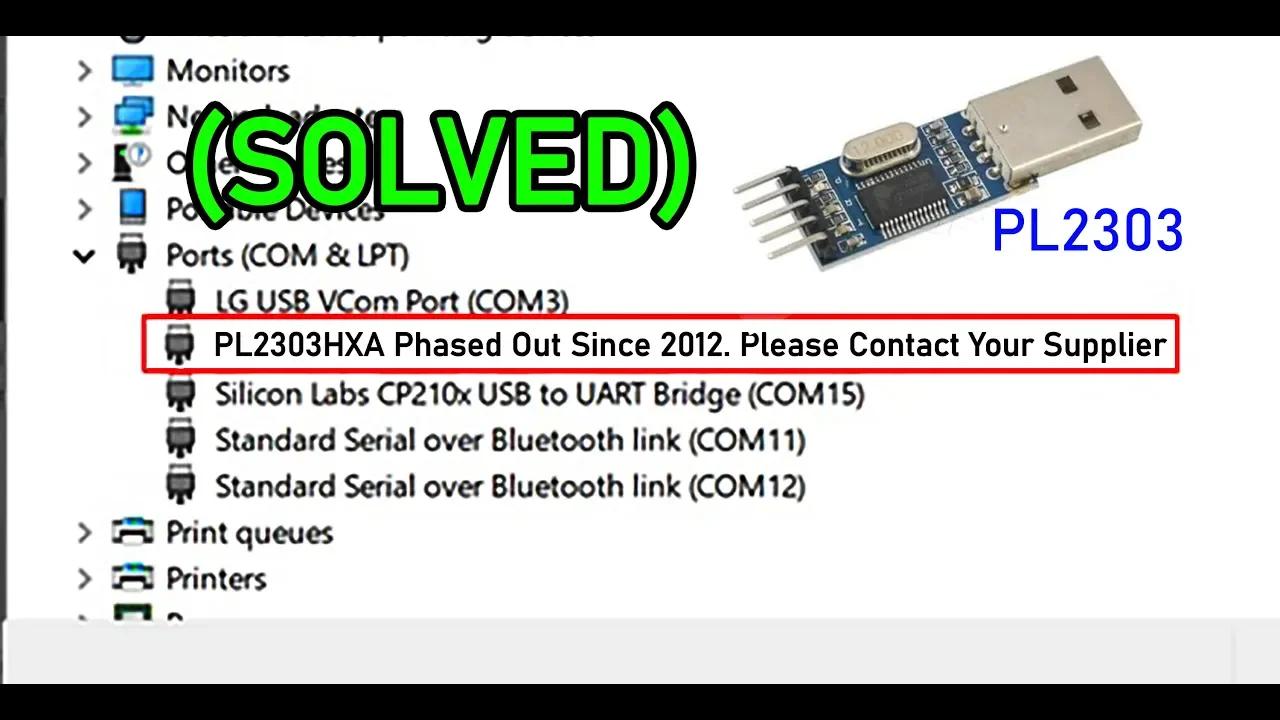 PL2303HXA Phased out since 2012. Please contact your supplier (SOLVED)