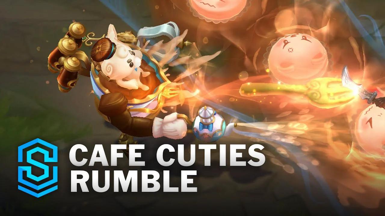Cafe Cuties Rumble Skin Spotlight - Pre-Release - PBE Preview - League ...