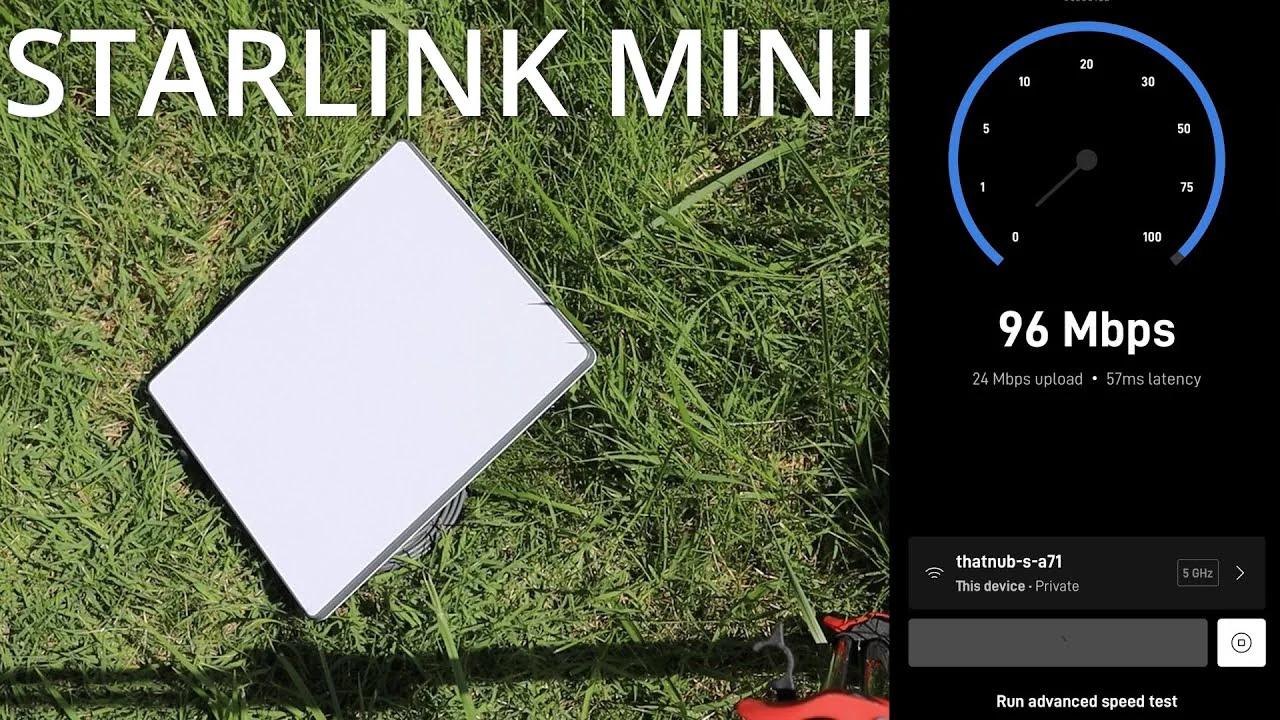 Starlink Mini Unboxing And First Use