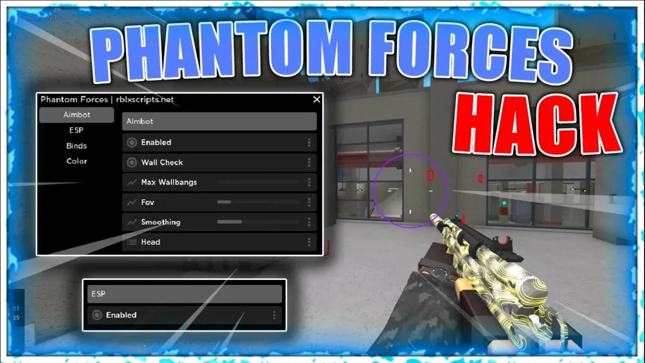OP Phantom Forces Script Hack | BEST Aimbot, ESP, Aimbot Configs & More ...
