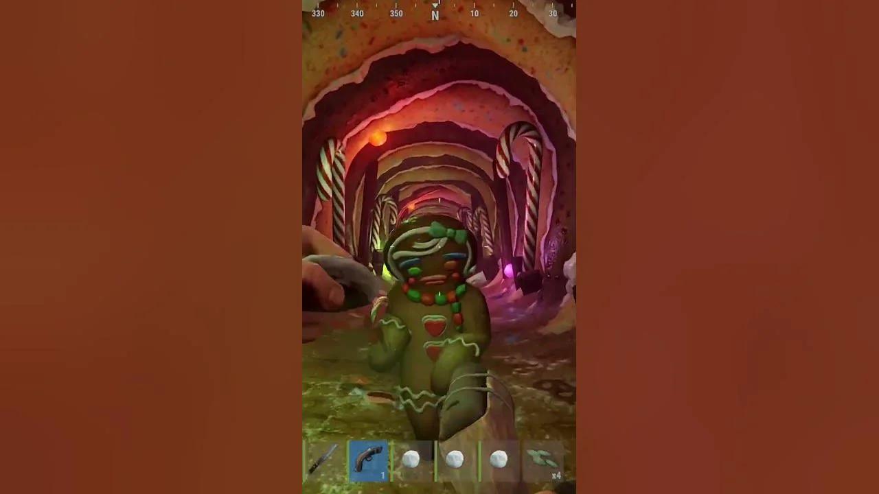 Killed Gingerbread Man In Rust Merry Xmas2022 Shorts Christmas