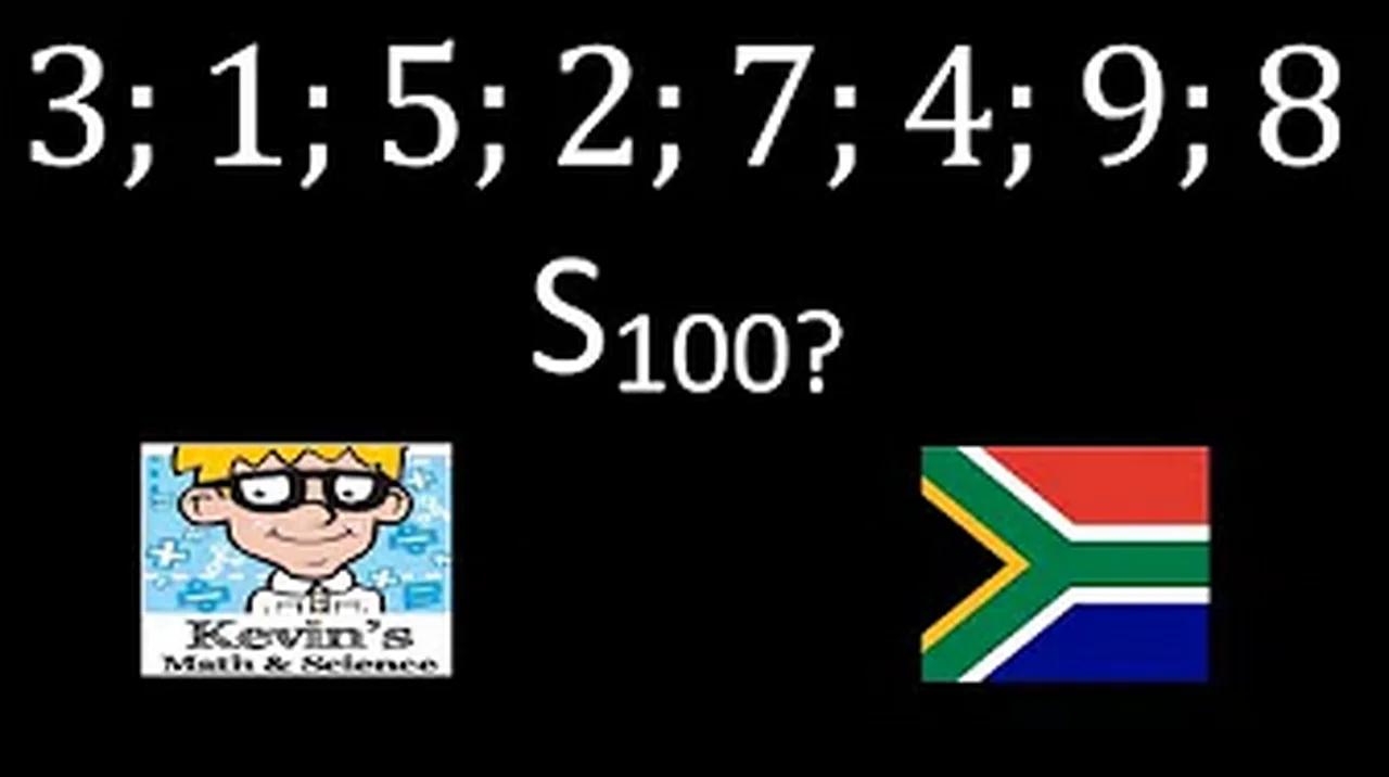 Series And Sequences Grade 12 Geometric And Arithmetic Combined