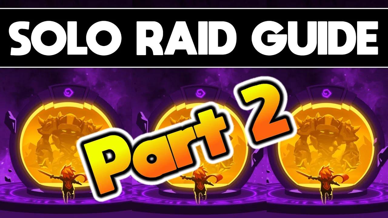 TAP TITANS 2 SOLO RAID GUIDE STAGES 1 29 Part 2