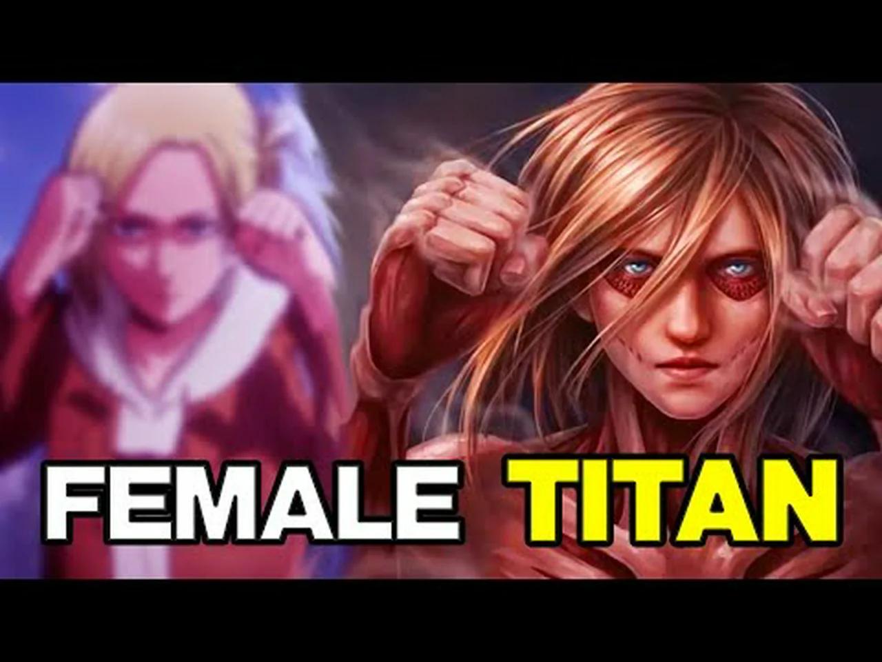 EREN VS ANNIE Attack on Titan Female Titan Arc