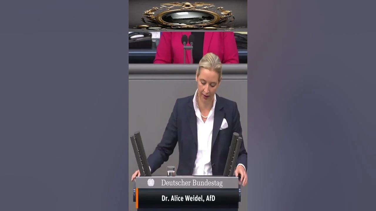 Alice Weidel: Rücktritt Herr Scholz (Menschen, Politik) #alice #bundestag