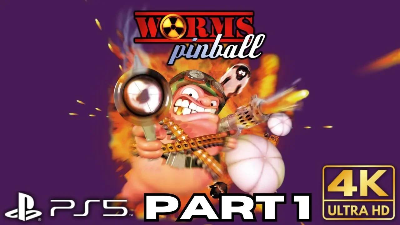 Worms World Pinball - PS1 Complet Version Française
