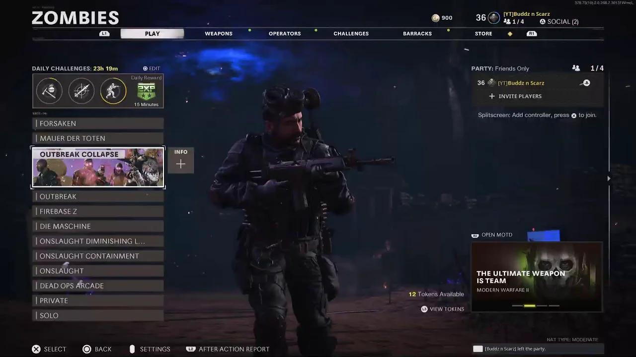 Call of duty Zombies open world live