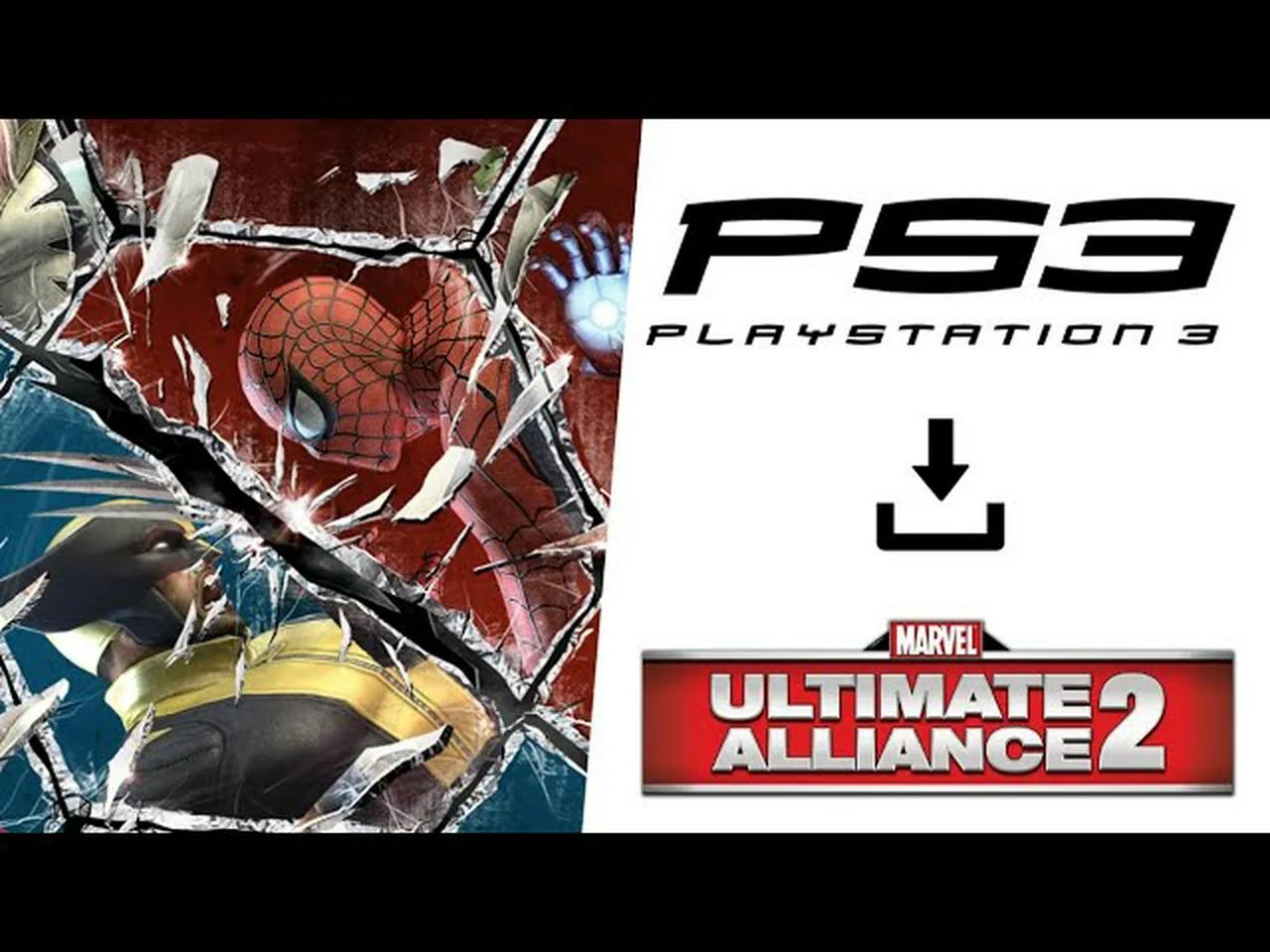 MARVEL ULTIMATE ALLIANCE 2 - PS3 PASTA