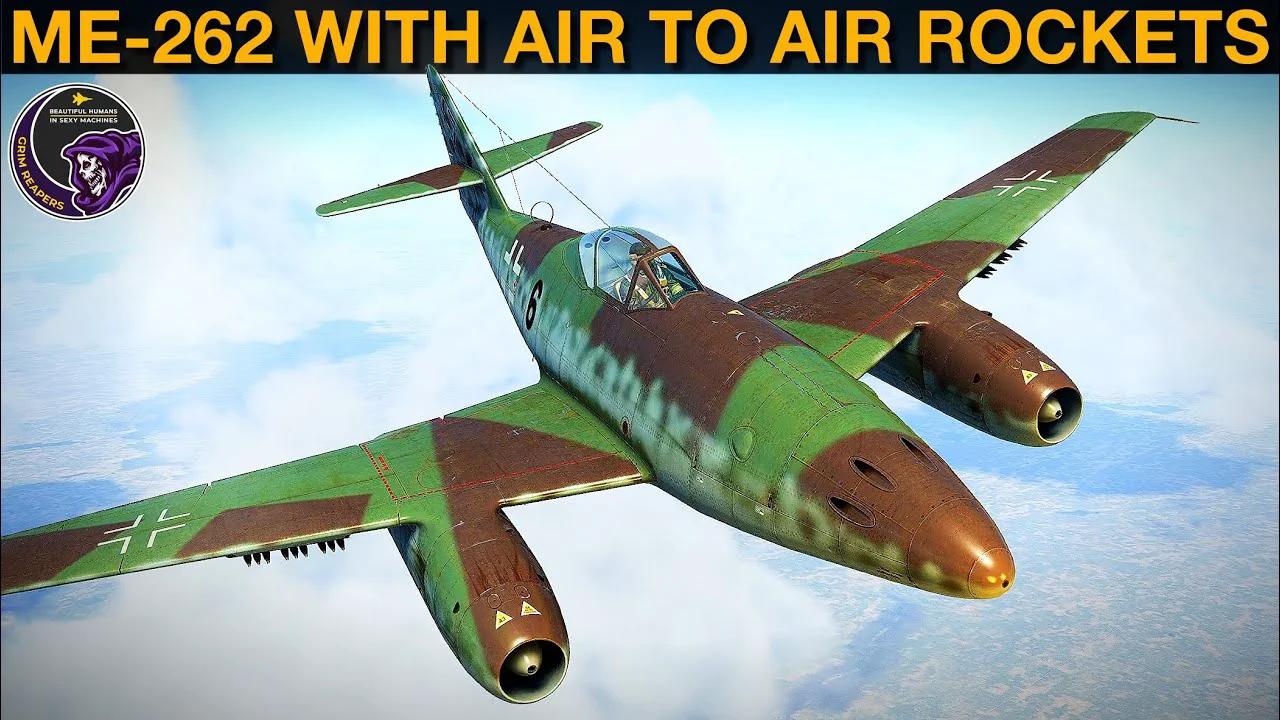 How Effective Was The Me-262 With R4M Rockets Against Allied Bomber ...