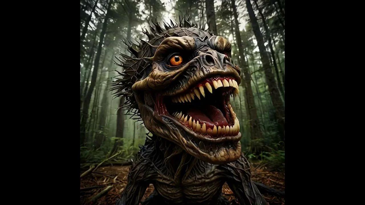 😱🌲 Horrifying Forest Monster: Biologically Correct Tree Creature Terror