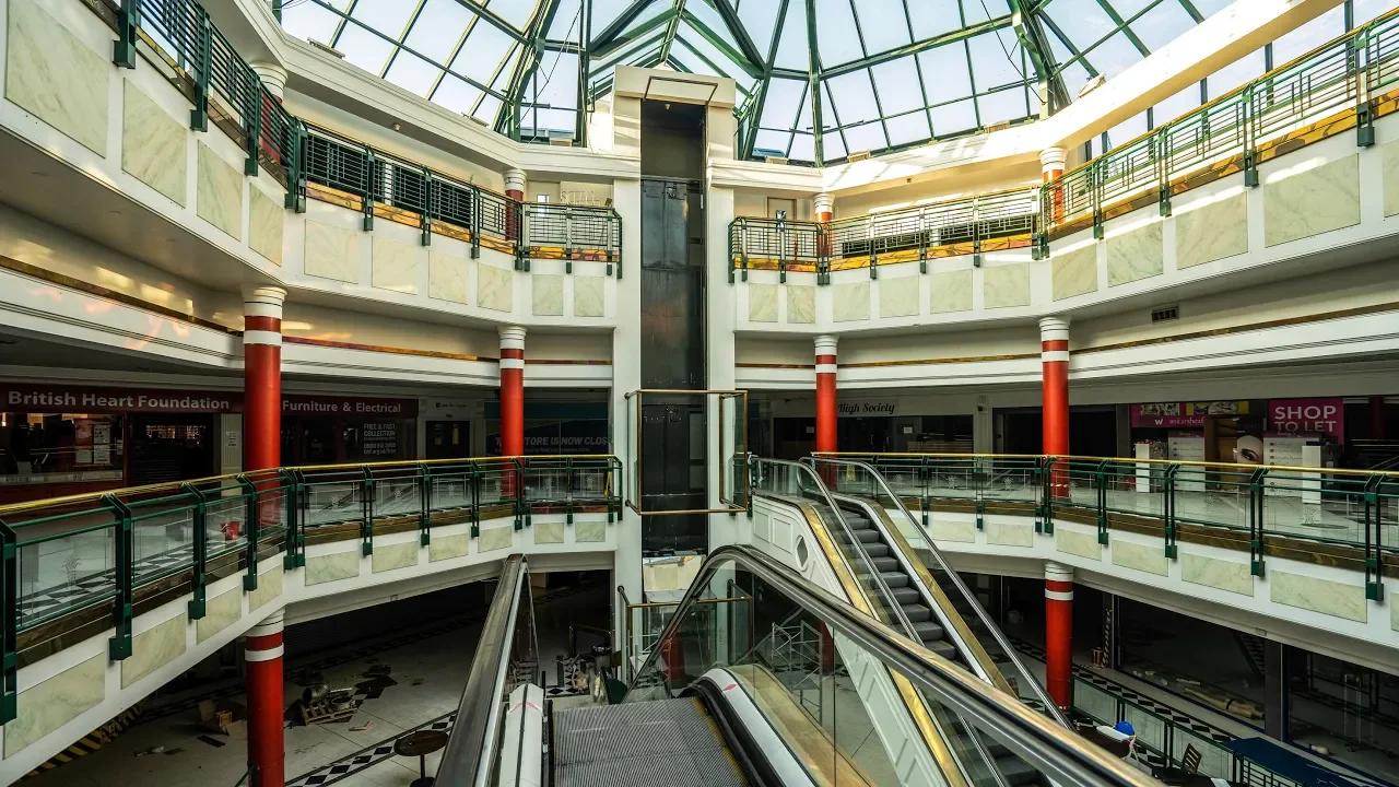 Exploring the Abandoned Wheatsheaf Shopping Centre