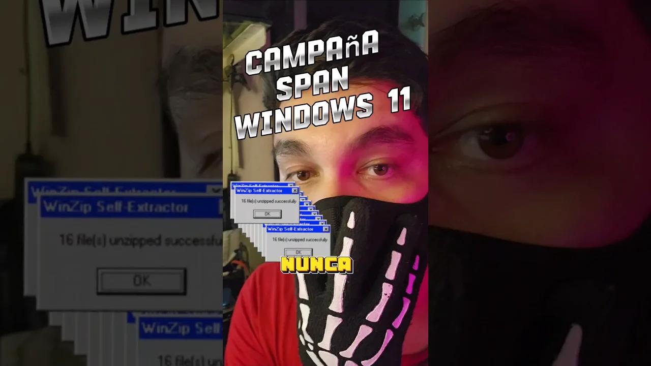 Span de Windows para instalar Windows 11 que tal? #windows #sistemas # ...