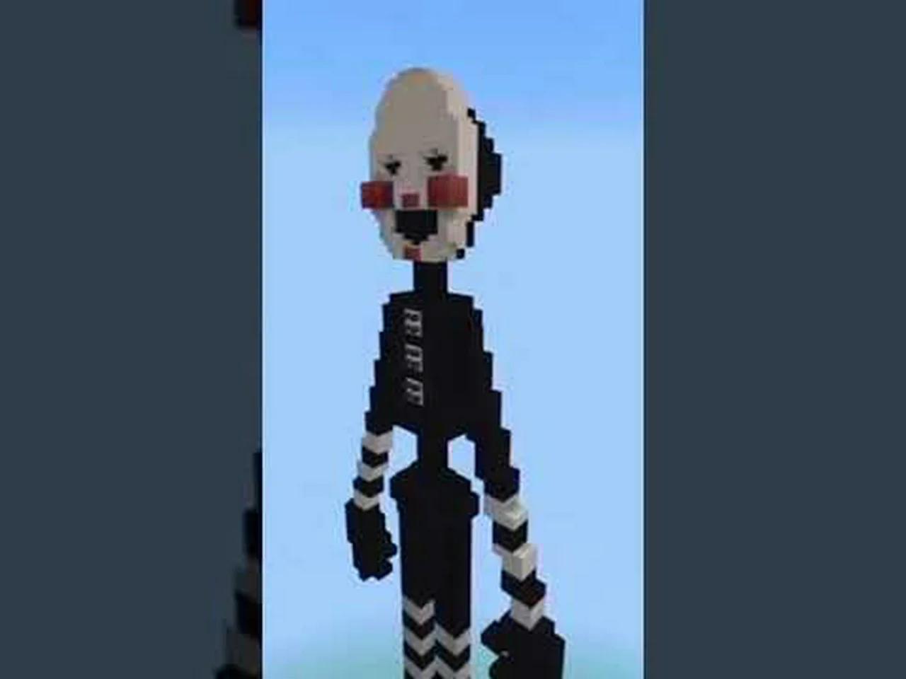 Minecraft fnaf puppet #shorts