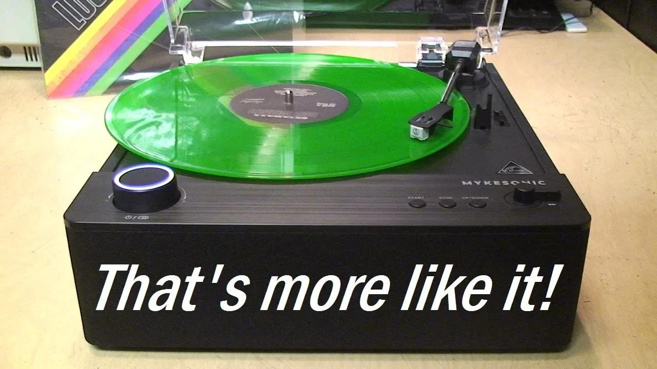 The amazing 99 Mykesonic fully automatic record player