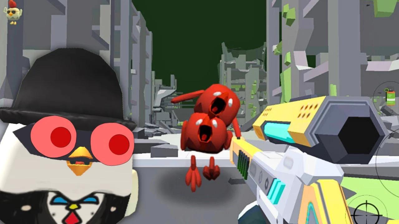 😨 Playing The Scariest Roblox Chicken Gun Horror Stories